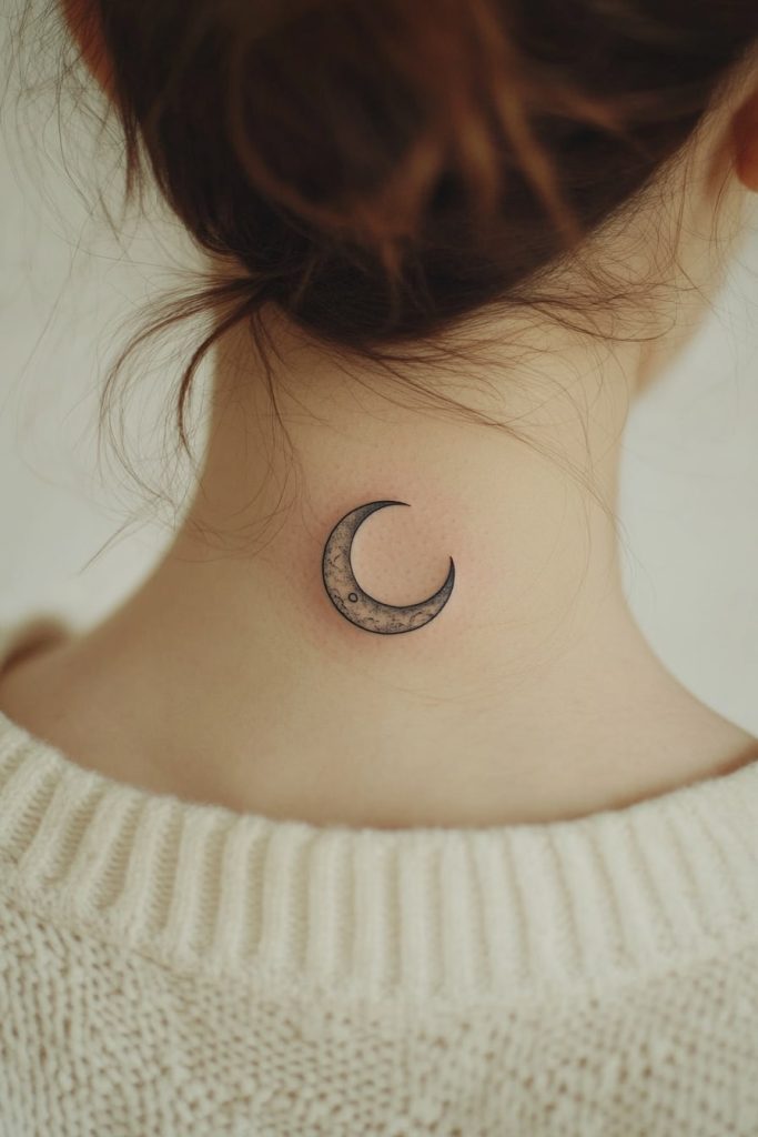 Mystical Moon Tattoo