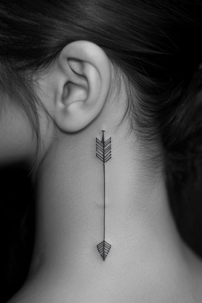 Powerful Arrow Tattoo