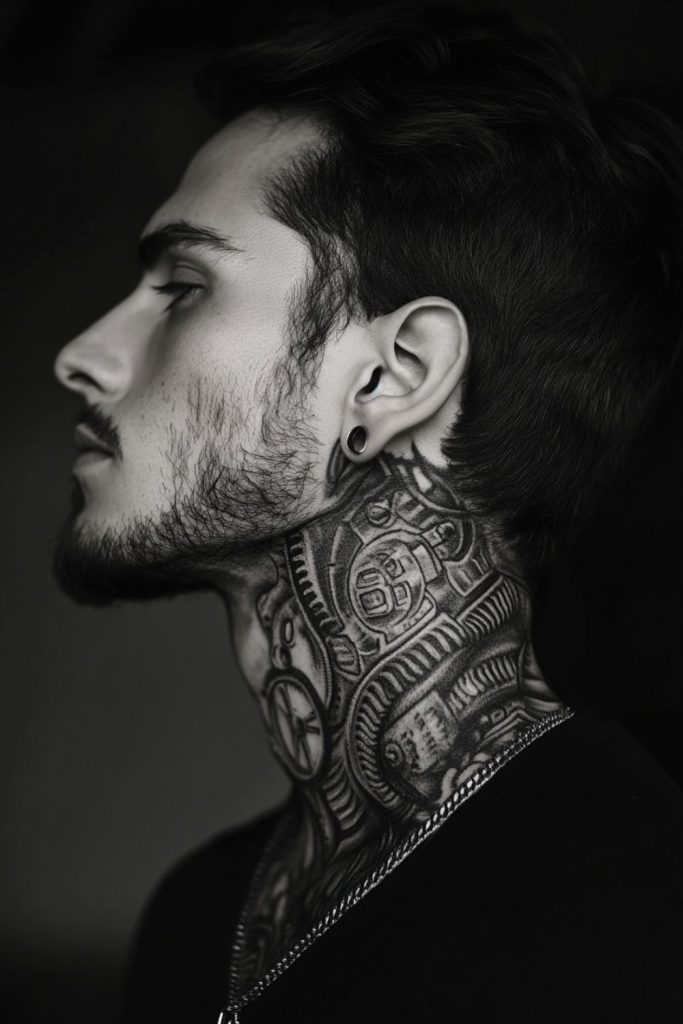 Mechanical and Bio-organic Tattoo