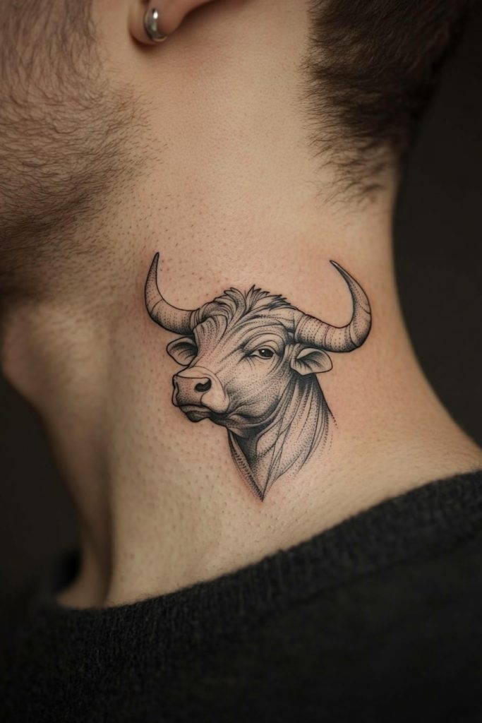 Resilient Bull Tattoo