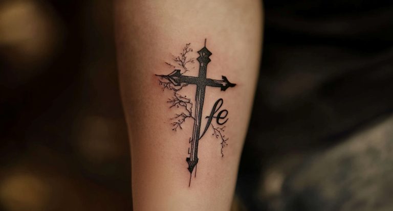 fe cross tattoo ideas
