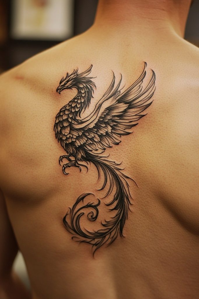 Phoenix Rising Tattoo