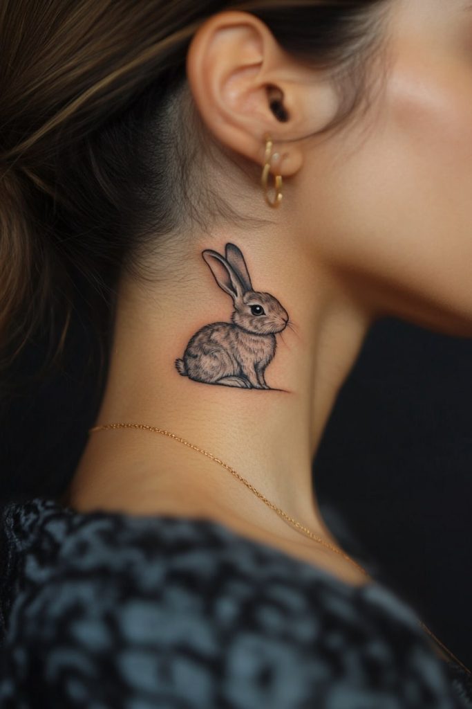 Quick Rabbit Tattoo