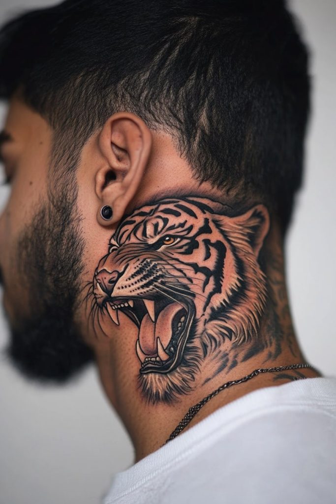 Fierce Tiger Tattoo