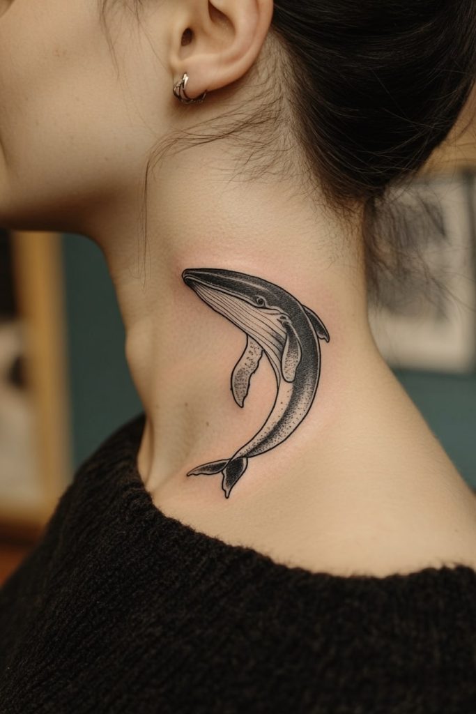 Gentle Whale Tattoo