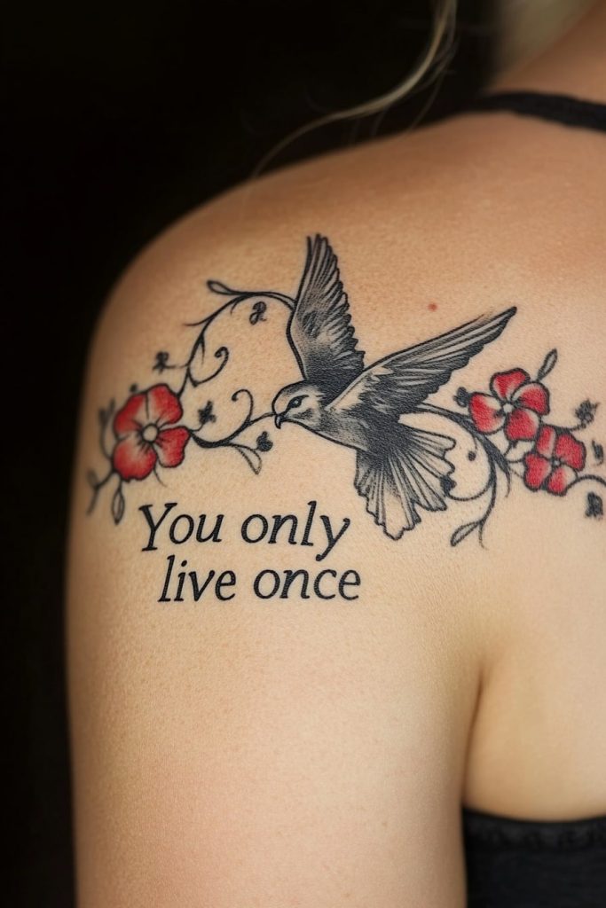Quote or Script Tattoo