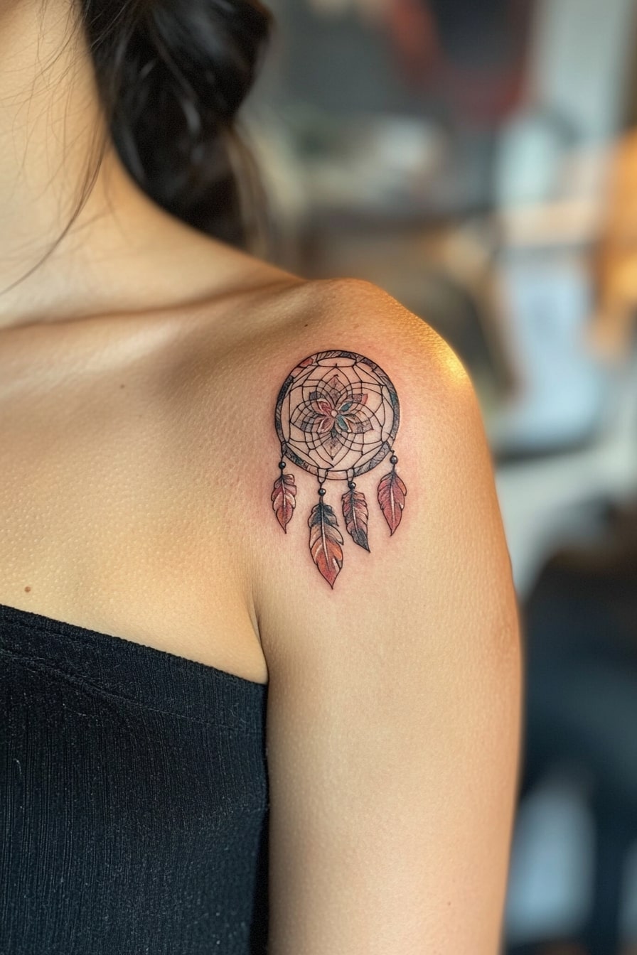 15 Classy Upper Shoulder Tattoos for Women | InkTattooz