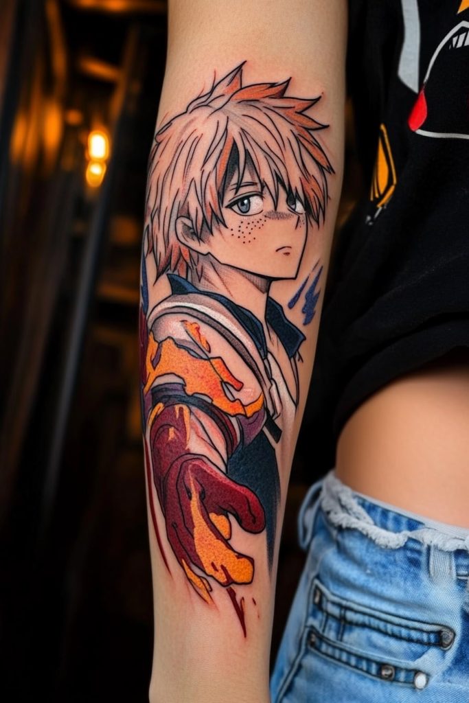 Shoto Todoroki from My Hero Academia