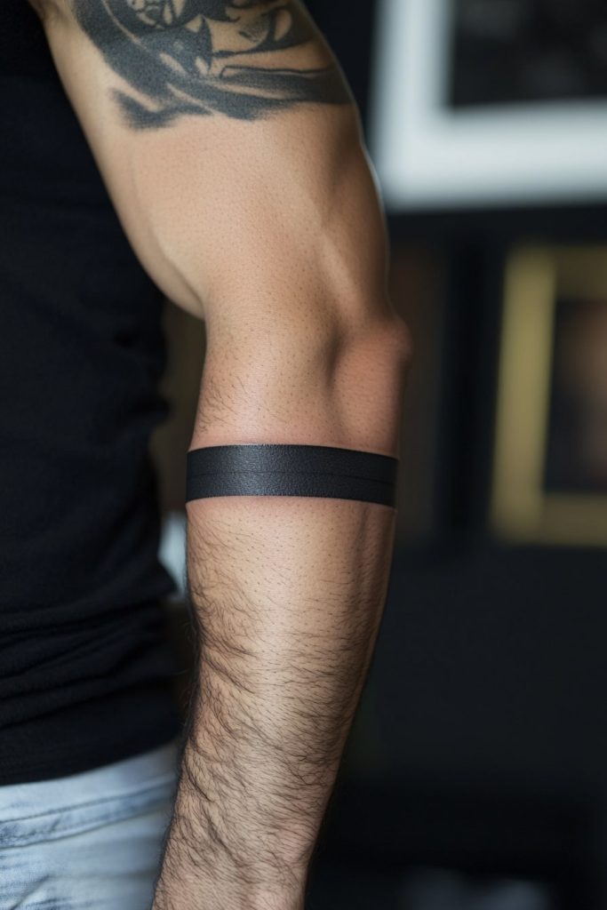 Solid Black Band