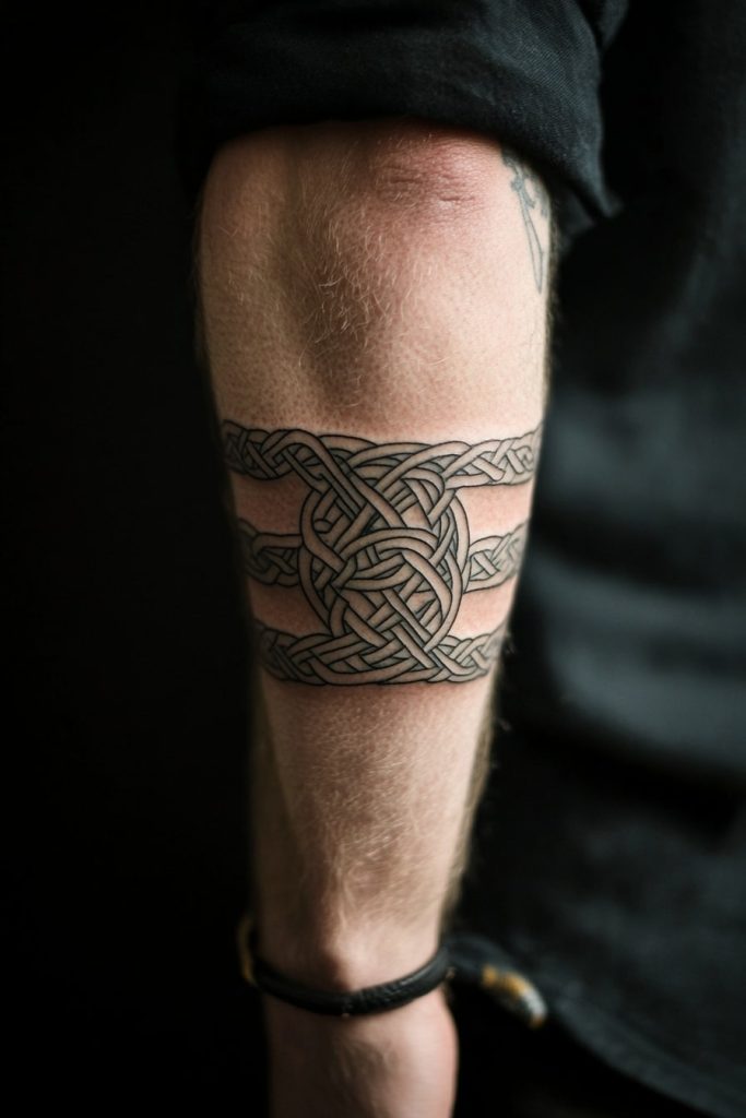 Celtic Knot Band Tattoo