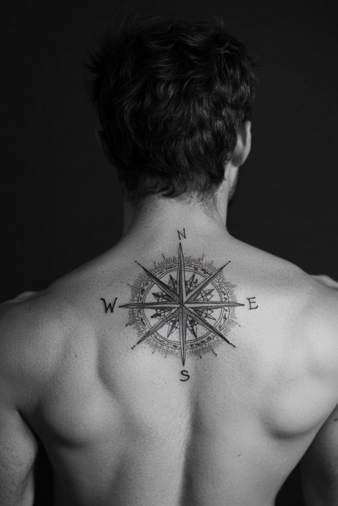 Compass Tattoo