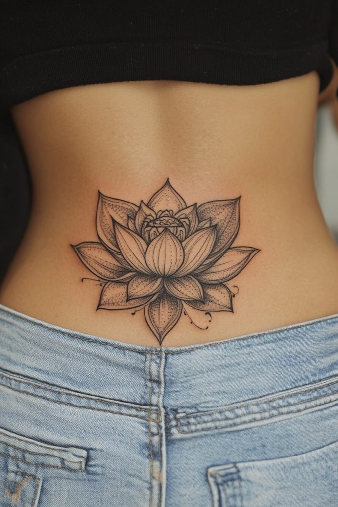 Lotus Flower Tattoo