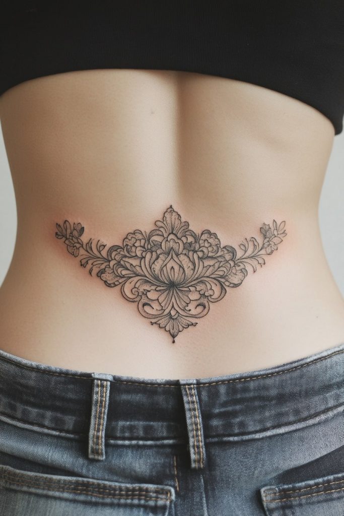 Ornamental Lace Tattoo