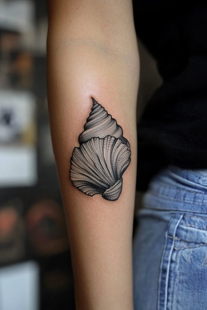  Seashell Tattoo