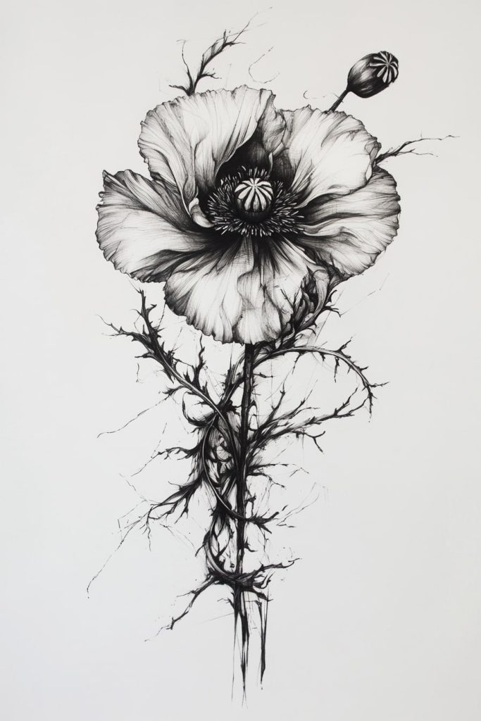 Thorn-Covered Poppy