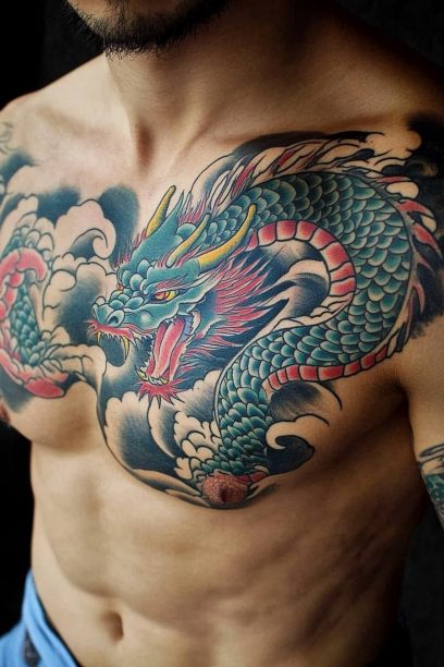 Best Chest Tattoo Designs for Men | InkTattooz