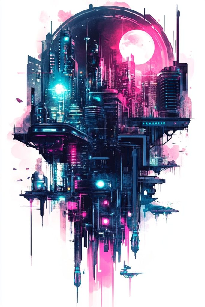 Cyberpunk & Futuristic Designs