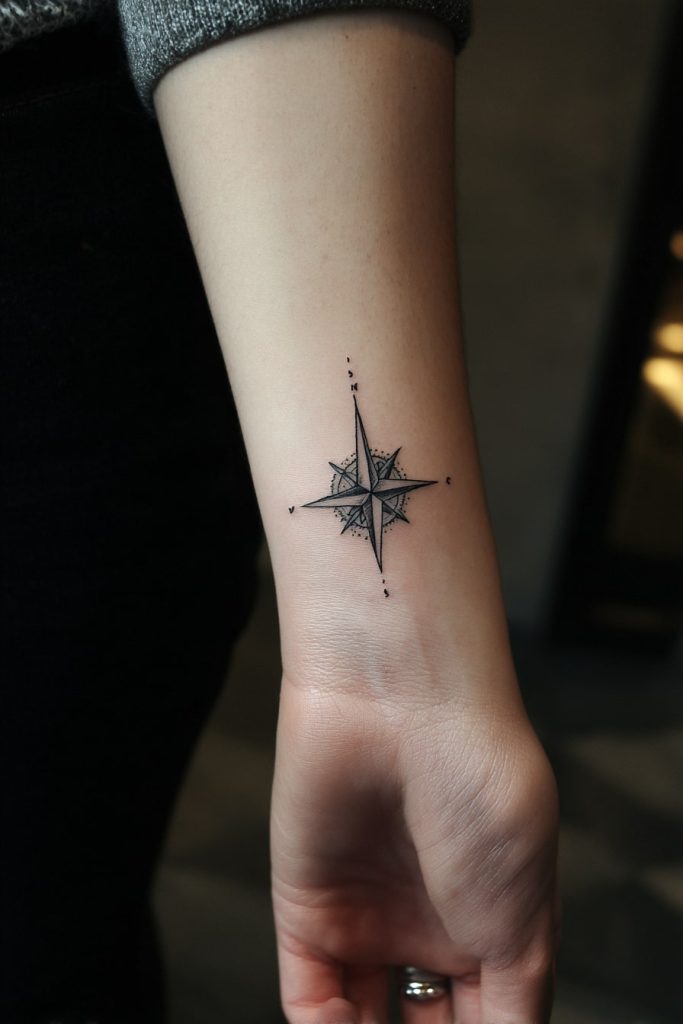 Nautical Star Tattoo
