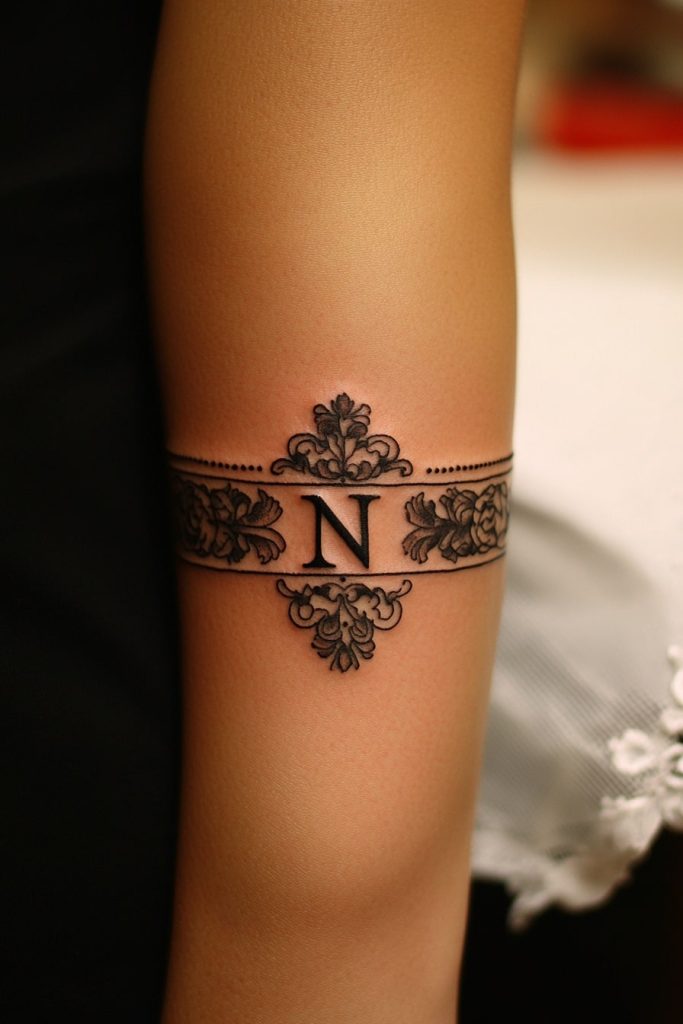 Ornamental Bracelet Tattoo 