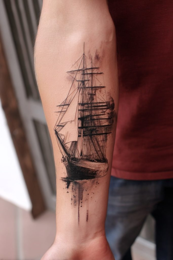 Ship Tattoo