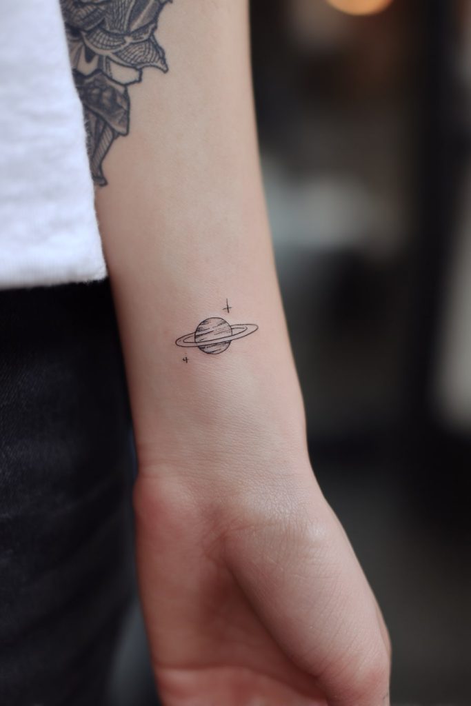 Planet or Saturn Ring