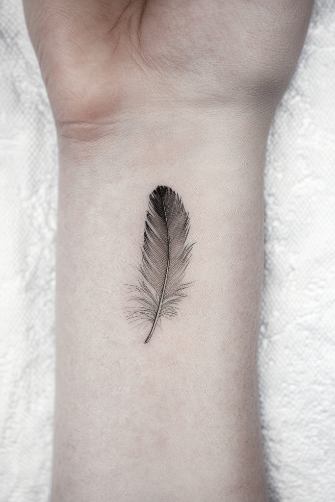 Delicate Feather