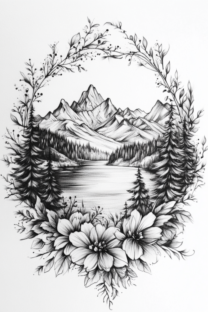 Nature-Inspired Sketches