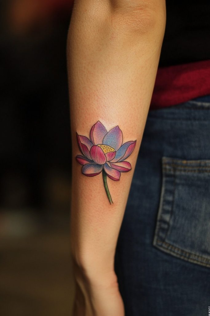 Lotus Flower Tattoo