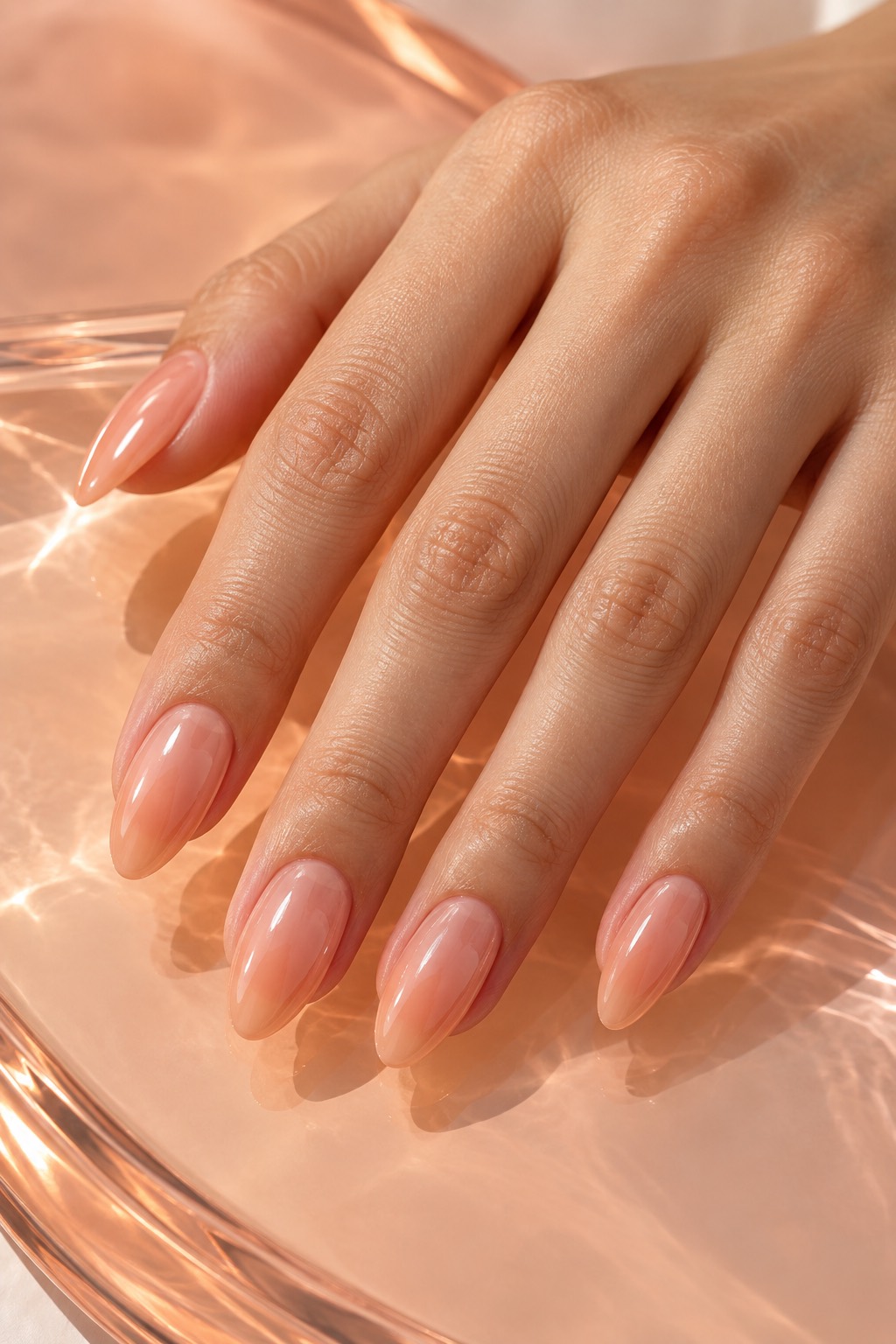 Ultra-Clean Apricot Glazed Soap Nails